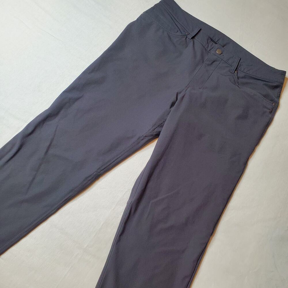 Lululemon Men's Size 32X31 ABC Pant Slim Warpstreme Obsidian M5552S